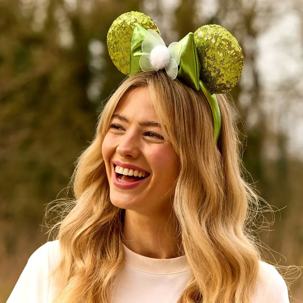 Tinker Bell Sequin Ear Headband for Adults – Peter Pan