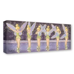 Tinker Bell ''Tink Twist'' Canvas Artwork by Michelle St.Laurent – Peter Pan – 9'' x 24'' – Limited Edition