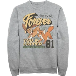Tod and Copper Pullover Sweatshirt for Adults – The Fox and the Hound