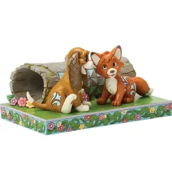 Todd and Copper ''An Unlikely Friendship'' Figure by Jim Shore – The Fox and the Hound
