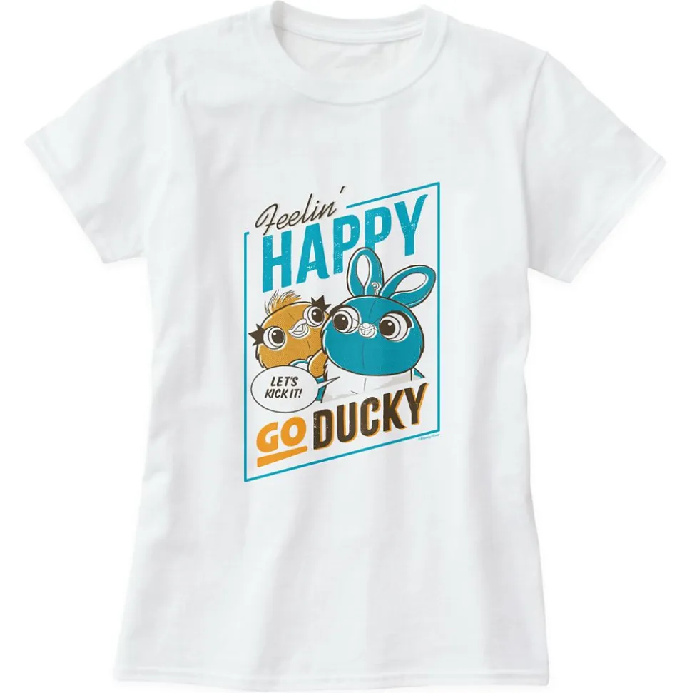Toy Story 4: Feelin' Happy Go Ducky T-Shirt for Women – Customizable