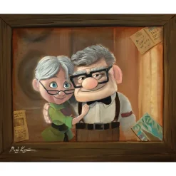 Up ''Reflecting on Life'' Canvas Artwork by Rob Kaz – Limited Edition