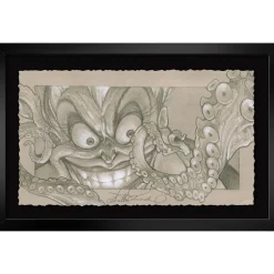 Ursula ''Life's Full of Tough Choices'' Framed Print by Heather Edwards – The Little Mermaid – Signed Limited Edition