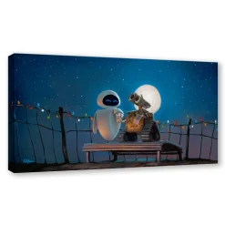WALL•E ''It Only Takes a Moment'' Gallery Wrapped Canvas by Rob Kaz – Signed Limited Edition
