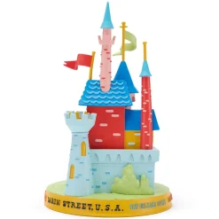 Walt Disney and Mickey Mouse at Sleeping Beauty Castle Figure – Disneyland 70th Anniversary