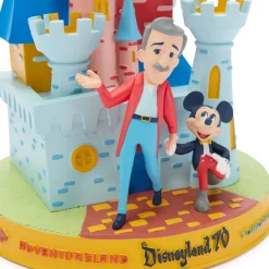 Walt Disney and Mickey Mouse at Sleeping Beauty Castle Figure – Disneyland 70th Anniversary