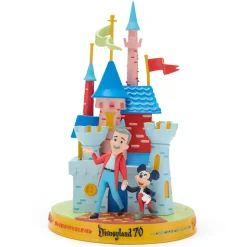 Walt Disney and Mickey Mouse at Sleeping Beauty Castle Figure – Disneyland 70th Anniversary