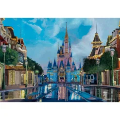 Walt Disney World ''Cinderella's Palace'' Gallery Wrapped Canvas by Arienne Boley – Limited Edition