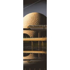''Walt Disney World Icons: EPCOT'' Gallery Wrapped Canvas by JC Richard – Signed Limited Edition