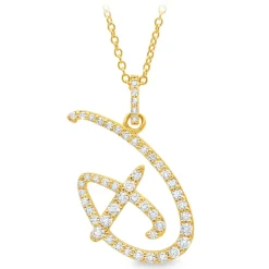 Walt Disney World Initial Necklace by CRISLU