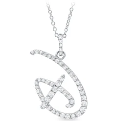 Walt Disney World Initial Necklace by CRISLU
