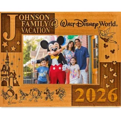 Walt Disney World 2026 Photo Frame by Arribas – 4'' x 6'' – Personalized