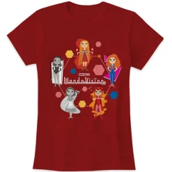 WandaVision: Wanda Decade T-Shirt for Women – Customizable