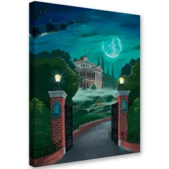 ''Welcome to The Haunted Mansion'' Signed Giclée by Michael Provenza – Limited Edition