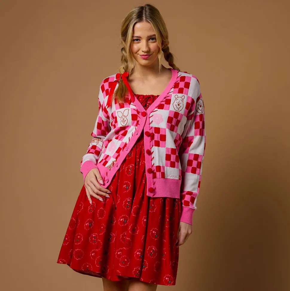 Winnie the Pooh and Pals Checkered Cardigan for Women – Exclusive