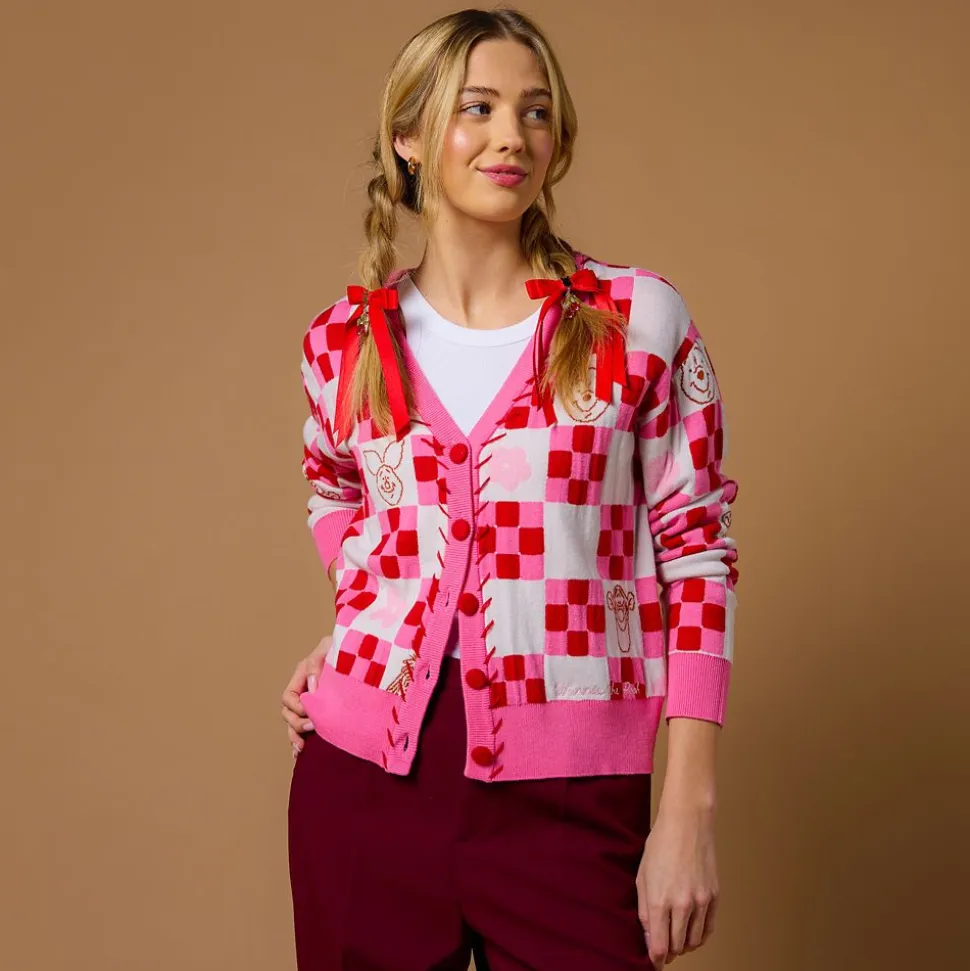 Winnie the Pooh and Pals Checkered Cardigan for Women – Exclusive